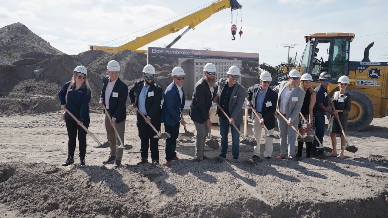 A still from Ekos at Pembroke Park — groundbreaking